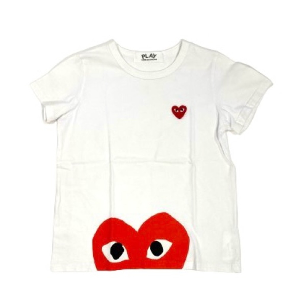 Comme des Garçons PLAY Heart Shirt Size 5-6